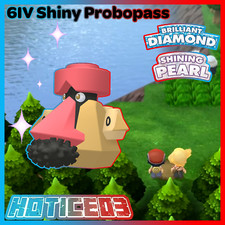 6IV Shiny Probopass Pokemon Brilliant Diamond Shining Pearl
