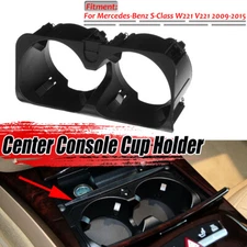 Center Console Drinks Cup Holder A2218130014 For Mercedes S-Class W221 2009-2013
