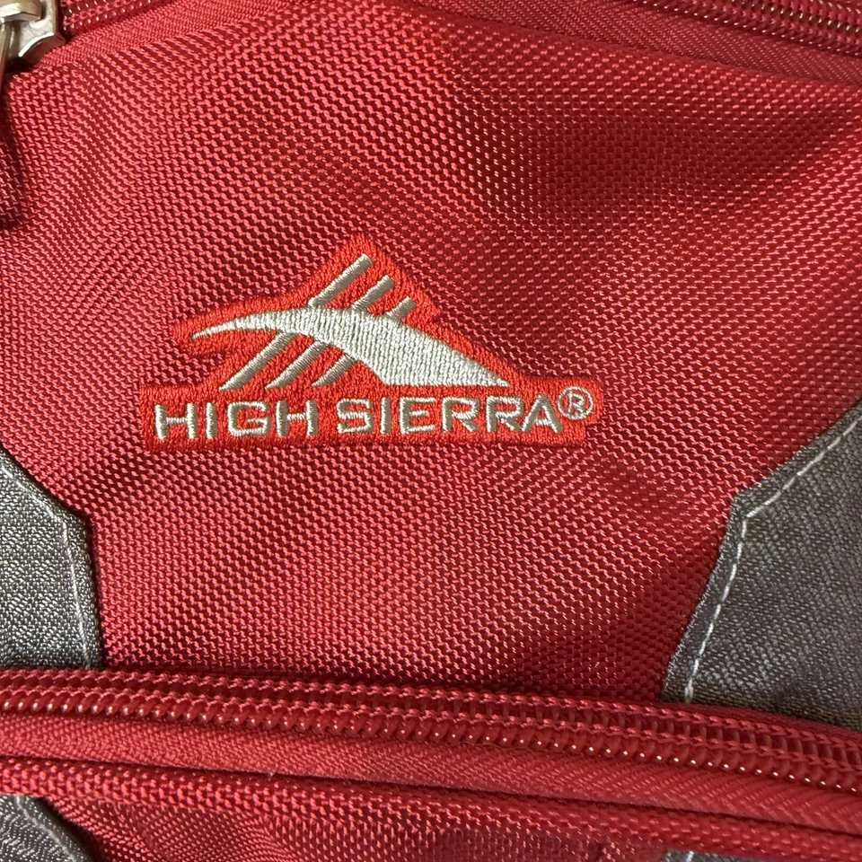 High Sierra XBT - Mochila con ruedas de negocios, carmín/línea roja/negra, nueva con etiquetas Foto 4 de 4