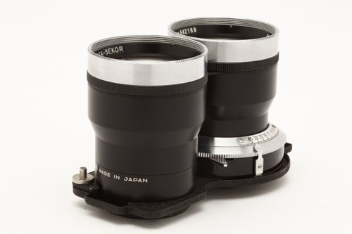 Mamiya TLR 13.5cm (135mm) f4.5 Lens with Mask, Lens Cap, & Case #48143 - Picture 3 of 11