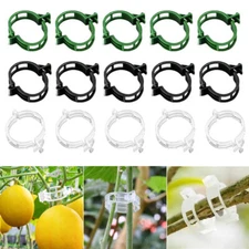 Wholesale 50-300Pcs 1" Plastic Trellis Plant Clips Garden Plant Ties & Supports