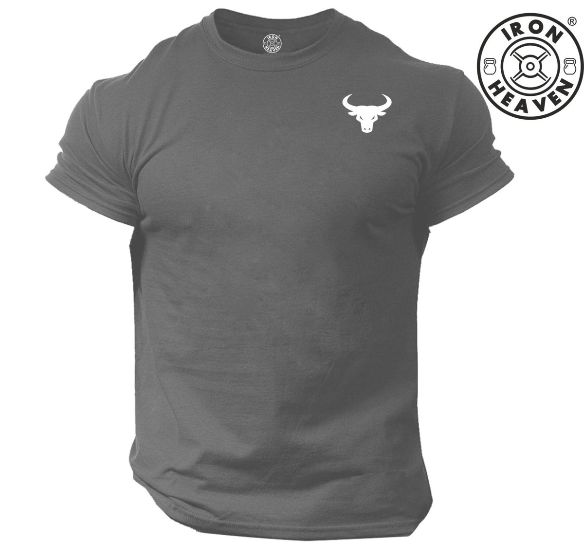 Wild Bull T Shirt Gym Clothing Bodybuilding Training Workout