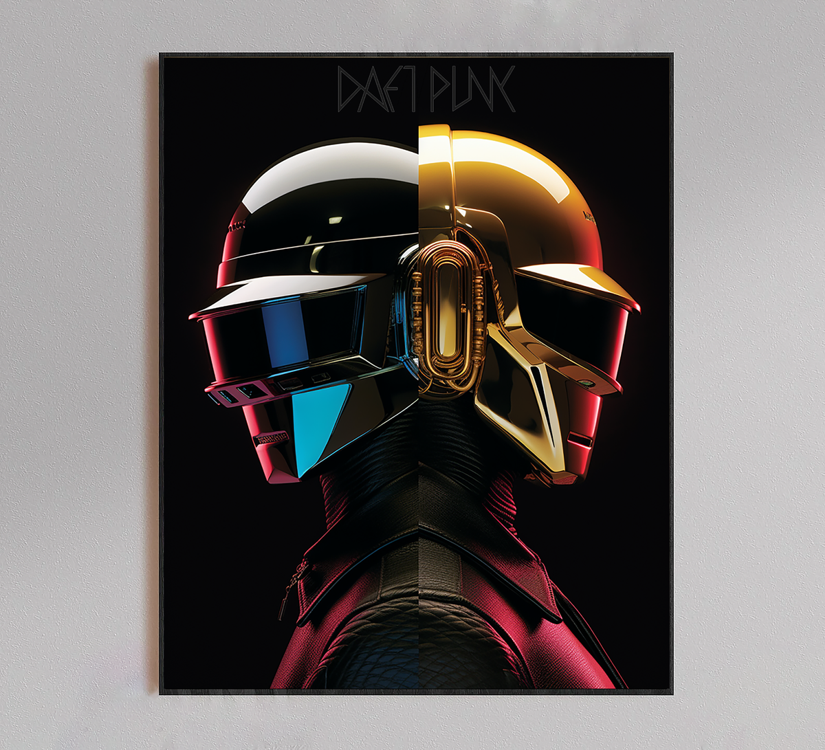 DAFT PUNK / ポスター Daft Punk Poster- Daft Punk Wall Art, Daft Punk Album Cover
