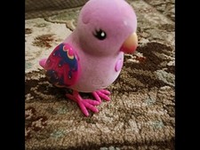 Little Live Pets Interactive Purple and Pink Bird Needs Batteries