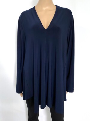 NWT! NEW! JOSEPH RIBKOFF Size US 20 2XL UK 22 Blue Dress Top Blouse Tunic Women