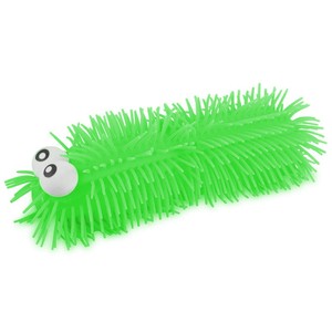 Large Long Haired Puffer Squishy Caterpillars Bog Eyed Bugglies