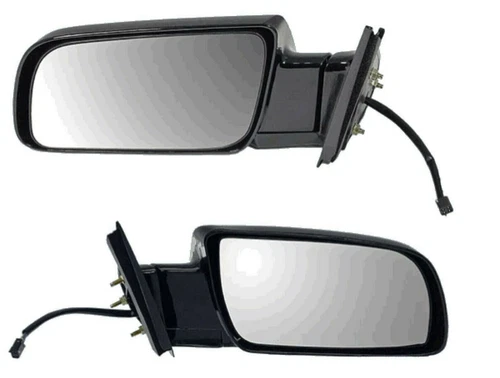 2 Power Side View Door Mirror Assembly L & R Replace GMC Chevy OEM 15036360 New