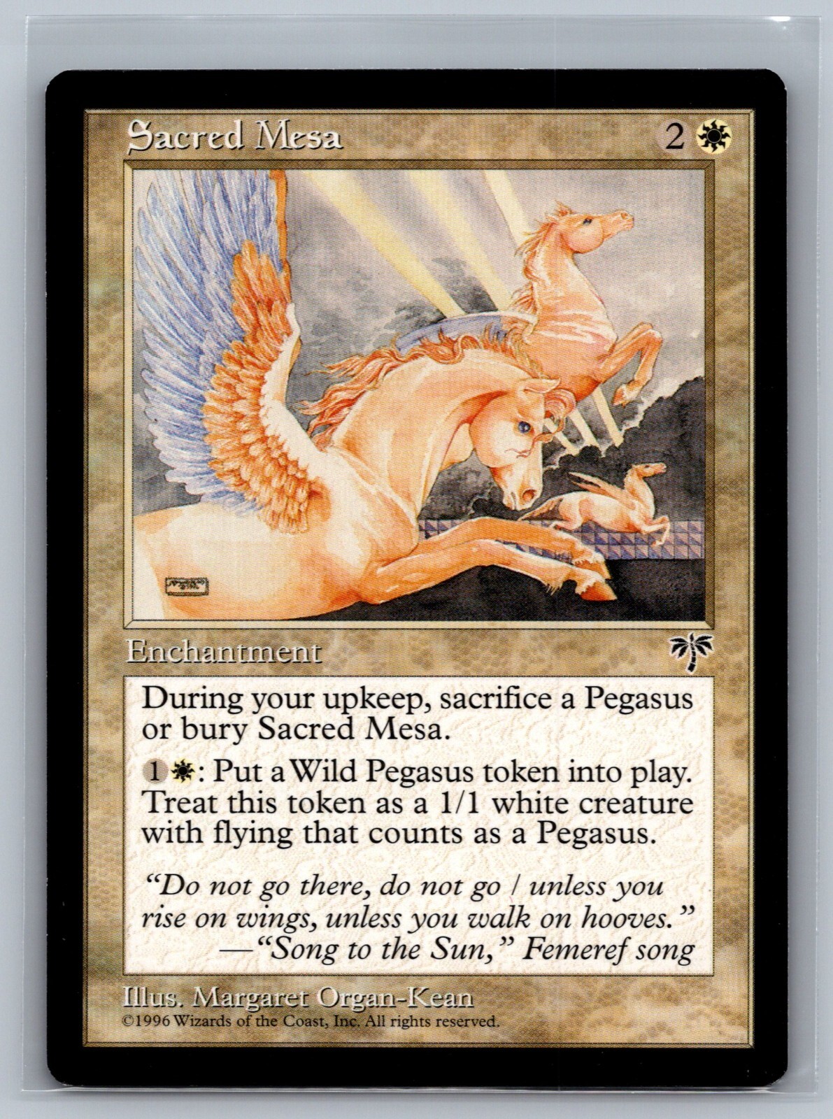 Magic The Gathering Mirage Sacred Mesa MTG TCG CCG