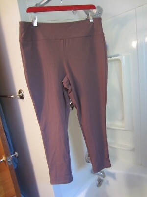 NWOT women's active wear leggings Stylus Size XXL taupe color