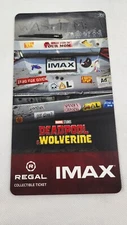 NEW! Deadpool & Wolverine IMAX Collectible Ticket Regal Exclusive Ryan Reynolds