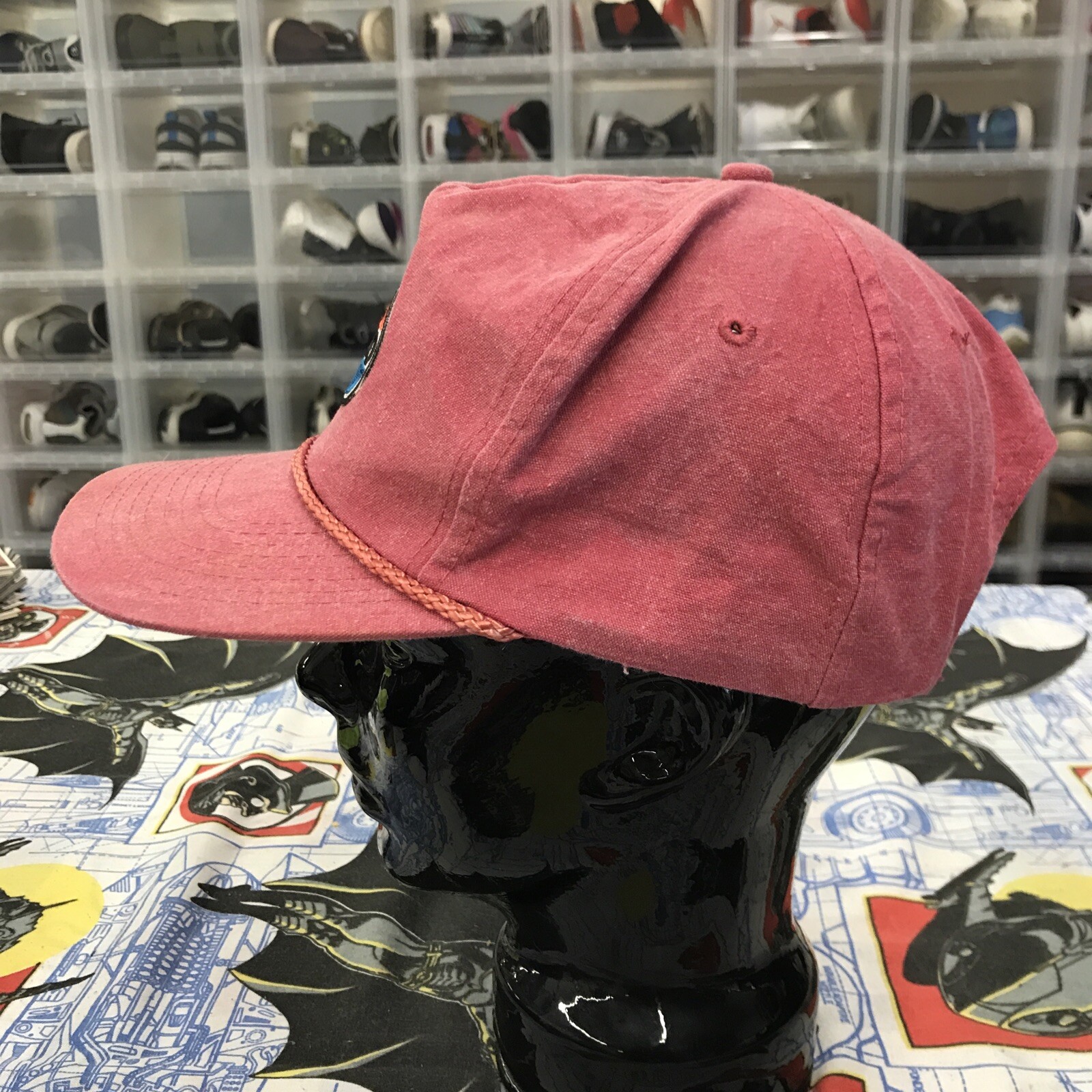 Amoco Red Rope Trucker Hat Patch - image 4