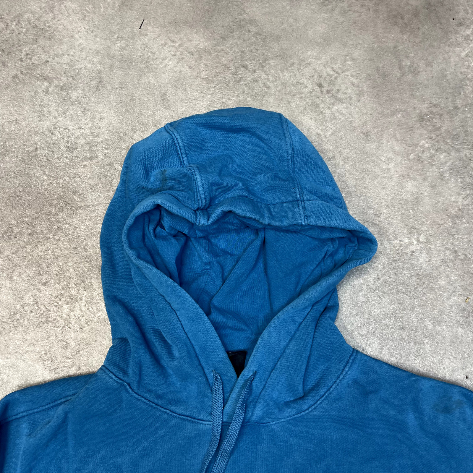 Nike Hoodie Mens Just Do It Y2K Pull Over Sports Sweatshirt, Blue, Small image 3