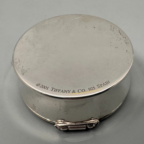 Bussola tascabile vintage Tiffany & Co. 1837 argento sterling pochette originale, Spagna - Foto 7 di 9