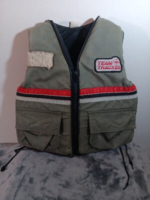 Vintage Bass Pro Shops Team Tracker 1980s Fishing Life Preserver Vest  YOUTH
