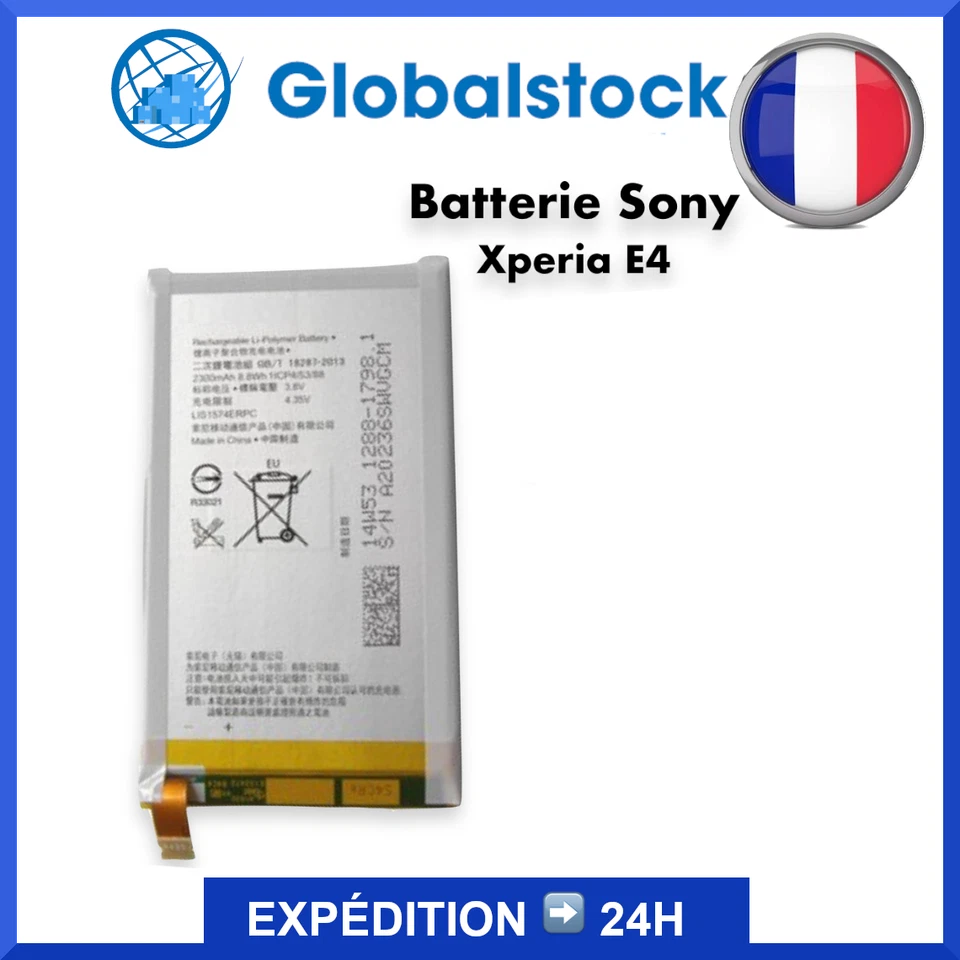 BATTERIE SONY XPERIA C5/X/XA/XA1/XA2/XZ/Z/XZ/XZ1/Z2A/XZ2/E3/E4/E5/M2/M4 ULTRA - Photo 4/4