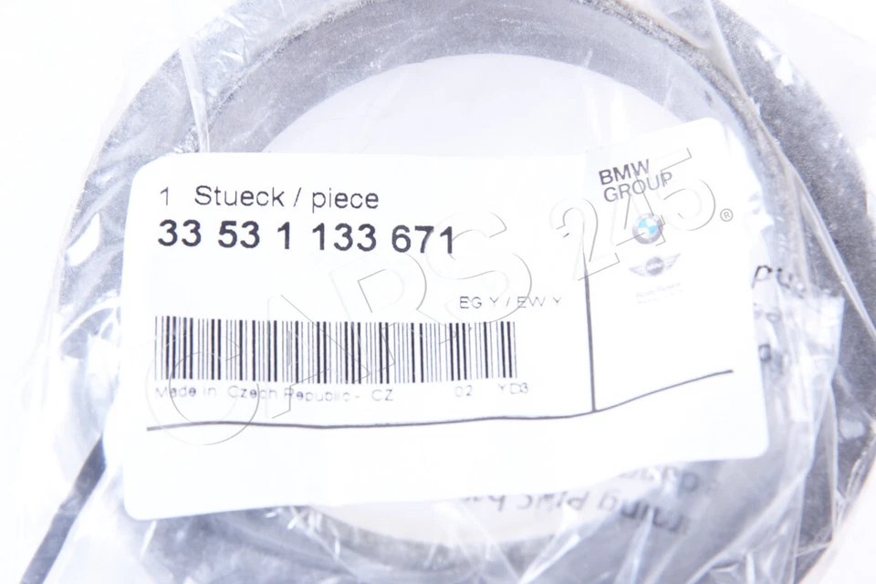 Almohadillas de resorte inferiores de puntal trasero originales BMW 5 6 7 serie 1987-2009 2 piezas 33531133671 Foto 3 de 3