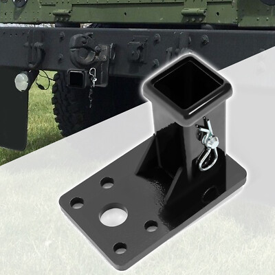 M998 M151A1 Towing Hitch 2" Receiver Trailer Hitch For HMMWV/Humvee Military M998 M151A1 | Hitch Pin Kit Included | Heavy Duty Steel Military Vehicle Trailer Hitch