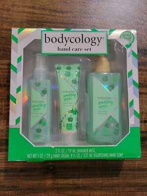 Bodycology 3 Piece Hand Care Set in Sparkling Apple-- Gift for Her