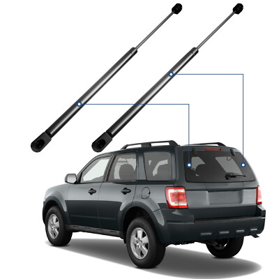 For 2008-2012 Ford Escape Qty 2 Rear Window Glass Lift Supports Shocks ...