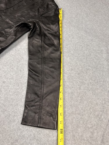 RALPH LAUREN Lambskin Leather MOTO Jacket Coat Black Womens XS $430 - Picture 20 of 24