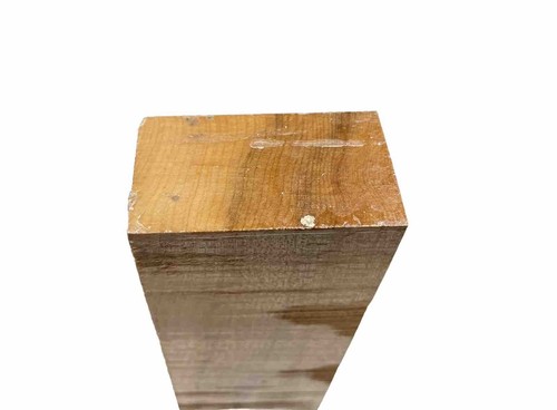 Tablero de madera de arce duro rizado 16-7/8" x 2-7/16" x 1-3/8” arce seco (c38) - Imagen 4 de 8