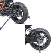 2x Rear lashing with 4x ratchet straps Set motorcycle transport Discount Set