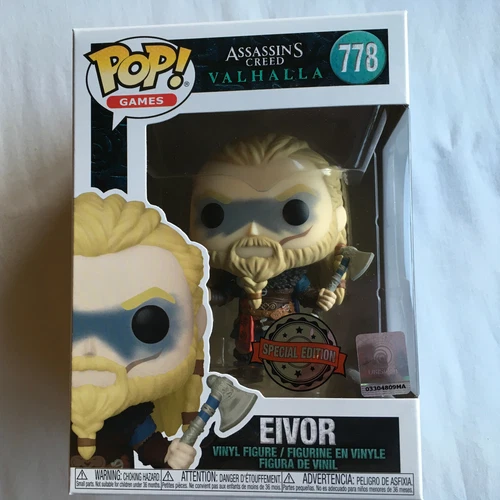 Assassin's Creed Valhalla Eivor With Two Axes 778 Funko Pop! Vinyl Figure "NEW"