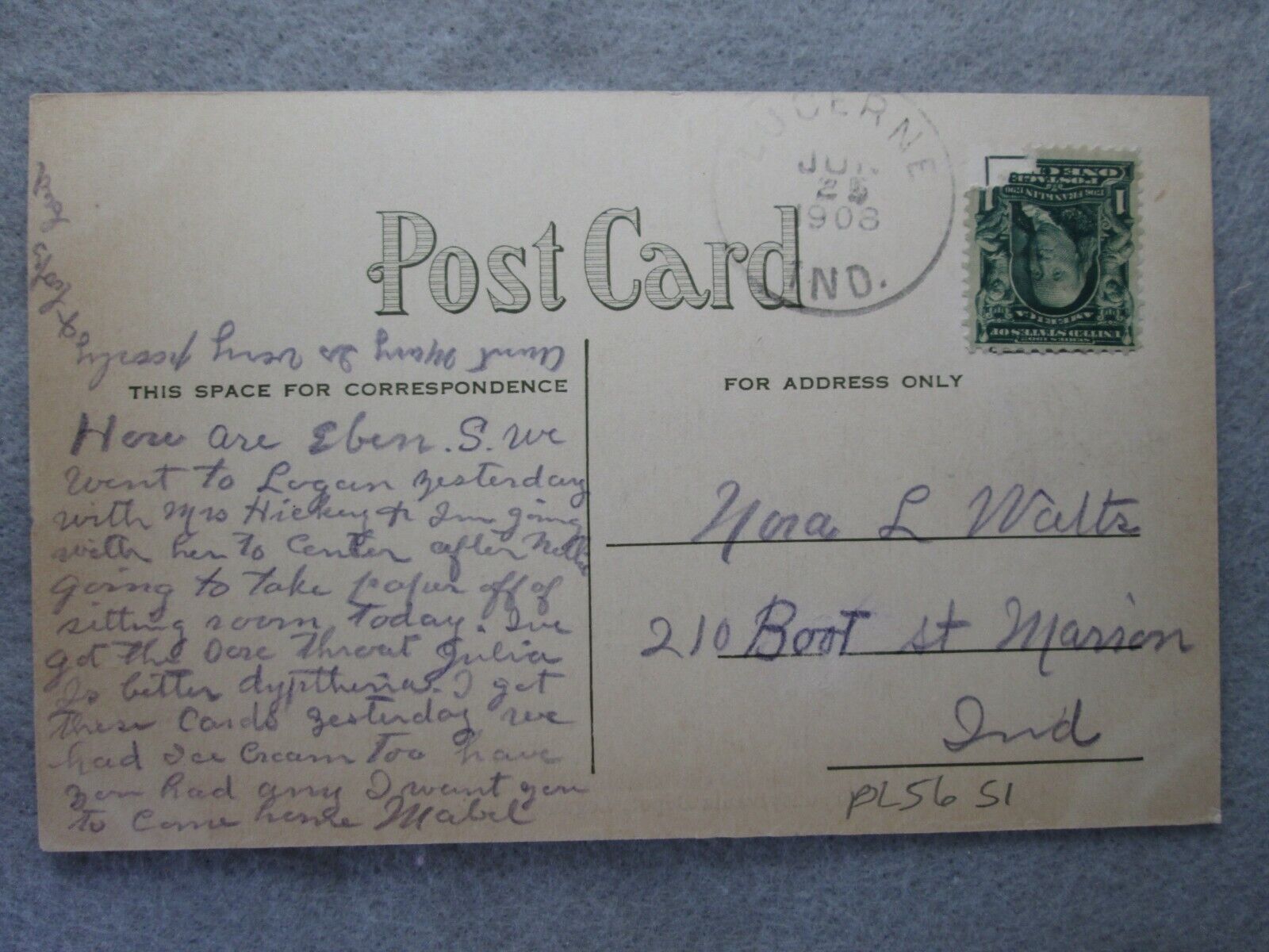 Pennsylvania Railroad Depot, Logansport, Indiana Photo Postcard 1908 | eBay