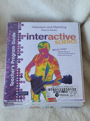Interactive Science 8th Grade Teacher Edition Textbook 1 2 3 & Program Guide New