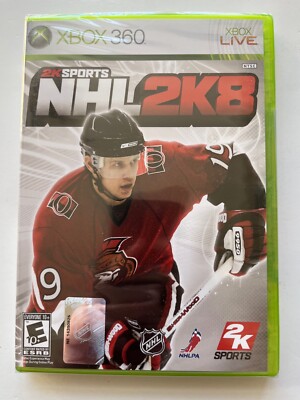 NHL 2K8 Microsoft Xbox 360 2007 New Factory Sealed OOP Hockey 2K Sports Spezza