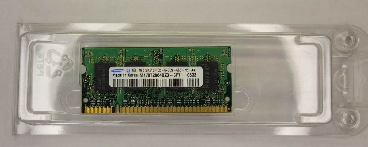 Samsung 1 GB DIMM 800 MHz DDR2 Memory (M470T2864QZ3CF7) for sale