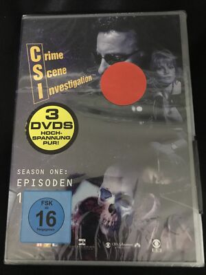 CSI: Crime Scene Investigation - Season 1.2 - Folge 13-23 DVD Neu in Folie @B16