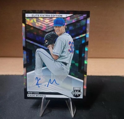 Kade Morris 2023 Panini Elite Extra Edition Black Auto 1/1 Athletics Prospect