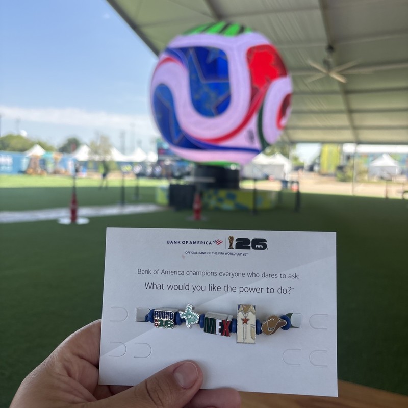 ⚽️🇲🇽✨FIFA World Cup Fan Fest Bracelet 2026 - Dallas, Texas rare charms.✨⚽️🤠