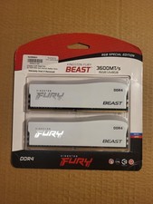 Kingston FURY Beast DDR4 16GB (2x8GB) 3600MHz CL17 RGB Special Edition Deskt RAM
