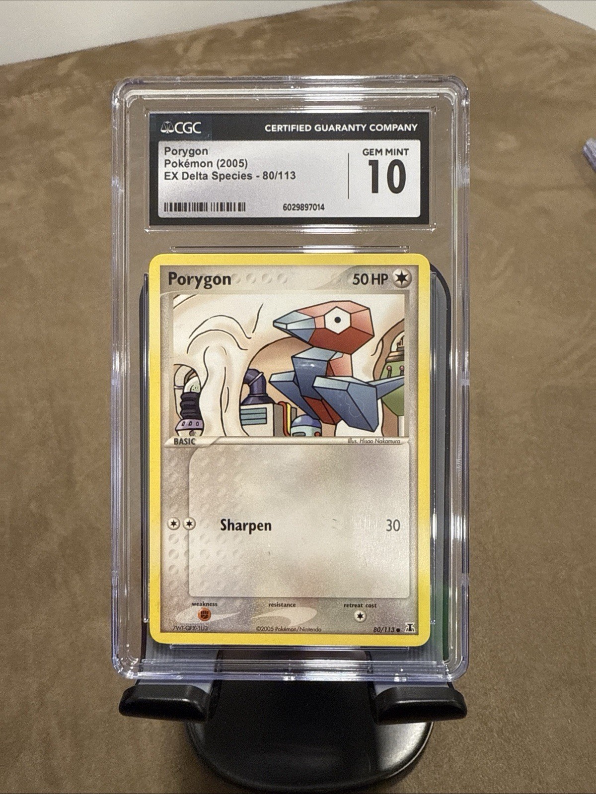 CGC 10 Porygon 80/113 EX Delta Species Regular