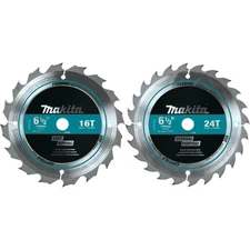 Makita T-01426 6-1/2" Carbide-Tipped Circular Saw Blade Set