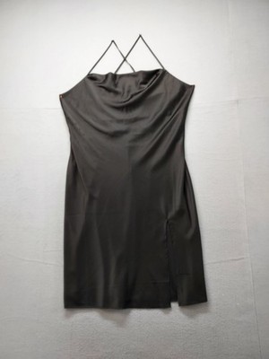 forever 21 black satin dress Satin Cami Mini Dress
