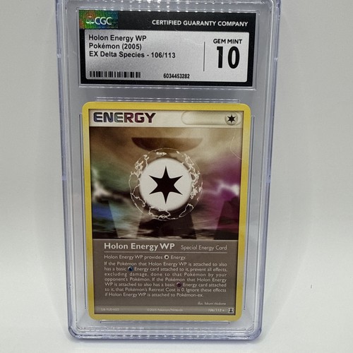 Holon Energy WP graded CGC 10 for sale on eBay