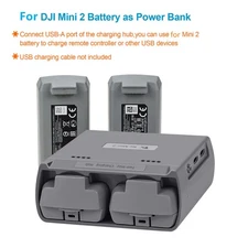 Mini 2 SE Battery Charger Two Way USB Charging Hub for DJI Mini 2 Mini SE