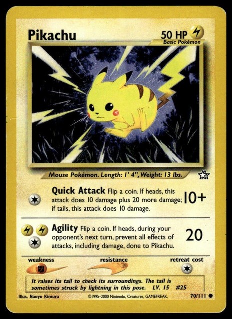 Pikachu #70 (Neo Genesis (2000))