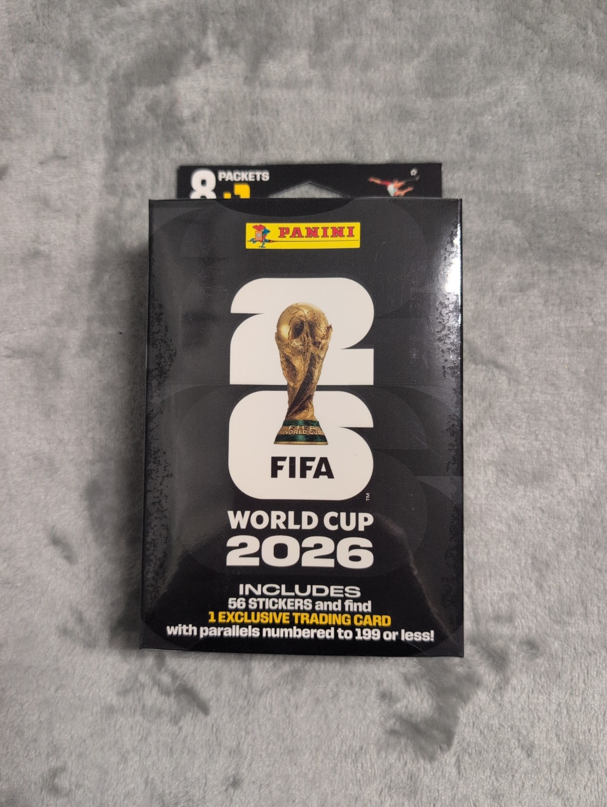 2026 Panini FIFA World Cup Soccer Sticker Cards Hanger Box