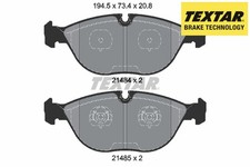 SET PASTIGLIE FRENO ANTERIORI 2148401 TEXTAR I