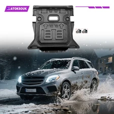 Engine Splash Shield For Mercedes GLE W166 15-19 Heavy Skid Plate W/Service Hole
