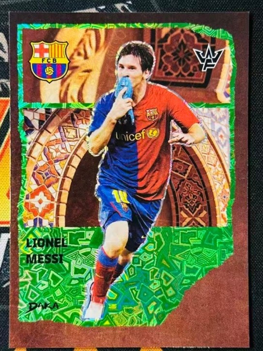 Lionel Messi 2026 Daka Fc Barcelona Art City Barca Green Radiant #ACB-25