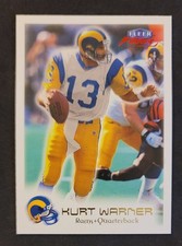 1999 Fleer Focus #40 Kurt Warner Rookie Card RC Rams HOF. rookie card picture