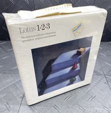 Lotus 1-2-3 123 Spreadsheets Software 5.25 Floppy Disc for IBM New Sealed Rare