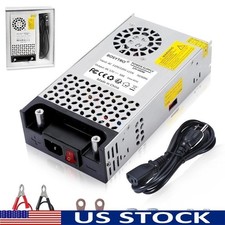 AC to DC Power Supply Converter 10A 20A 40A 50A W/ Intelligent Cooling System US