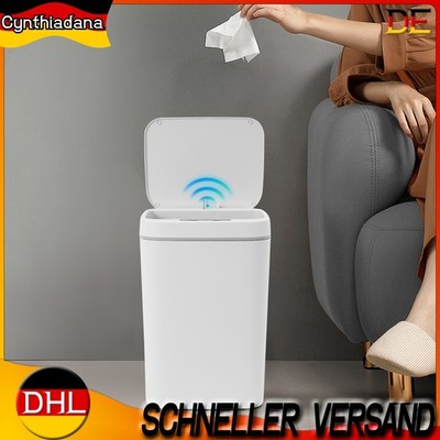16L Automatik Mülleimer Smart Sensor Küche Abfalleimer Papierkorb Müllbehälter