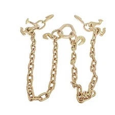  Tow Chain Grade 70 Chain V-Bridle with RJT Cluster Hooks Tow Truck Winch 